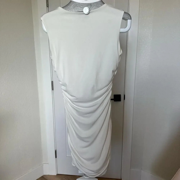 Y2K Vintage Sweet Storm White Mini Dress - Picture 3 of 4